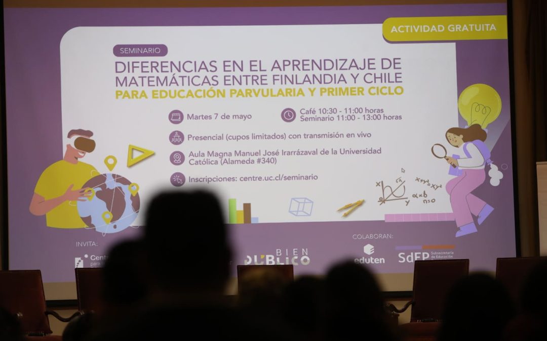 Seminario: “Diferencias en el aprendizaje de Matemática entre Finlandia y Chile”